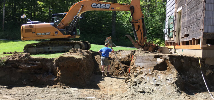 Excavation beghins
